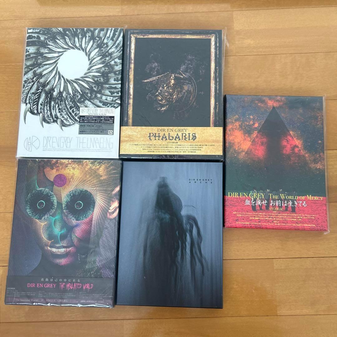 DIR EN GREY CD+ DVD+Blu-rayセット