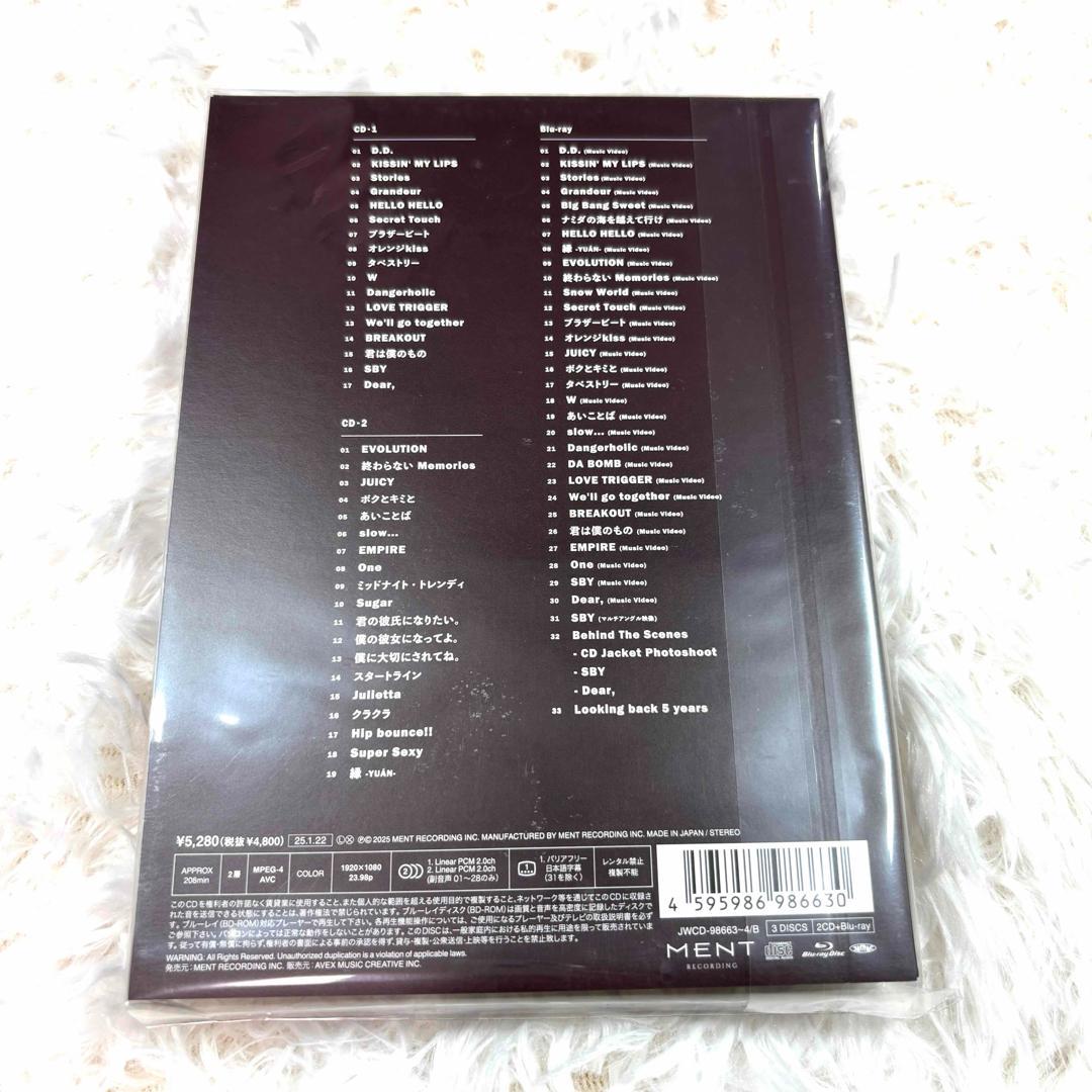 THE　BEST　2020　-　2025（初回盤A／Blu-ray　Disc付）