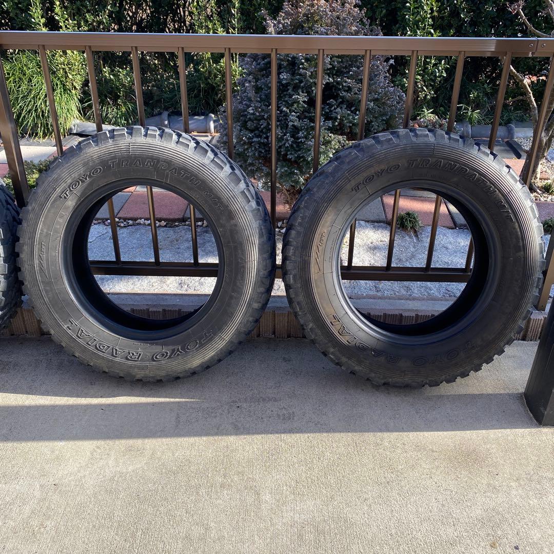 TOYO TRANPATH M/T 195R16C 4本 中古 ジムニー