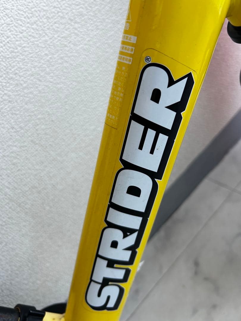 STRIDER12Sportバランスバイク イエロー 12 ストライダースポーツ