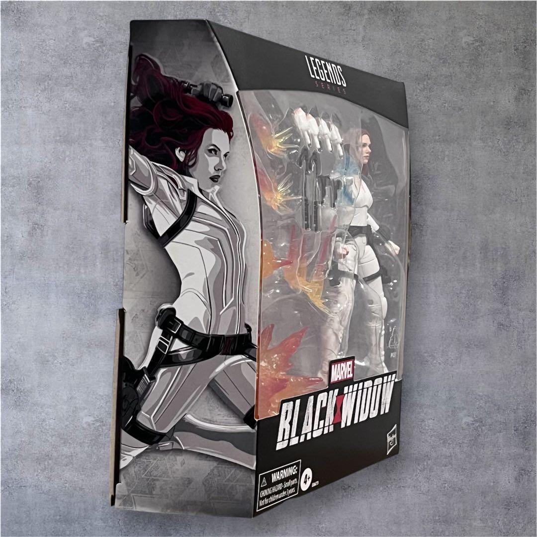 新品未開封！マーベルレジェンド ブラック・ウィドウ + アクションジオラマセット
