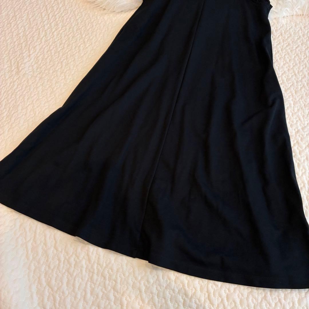 美品♡ レッドヴァレンティノ　ノースリーブワンピース　レース　フリル　リボン