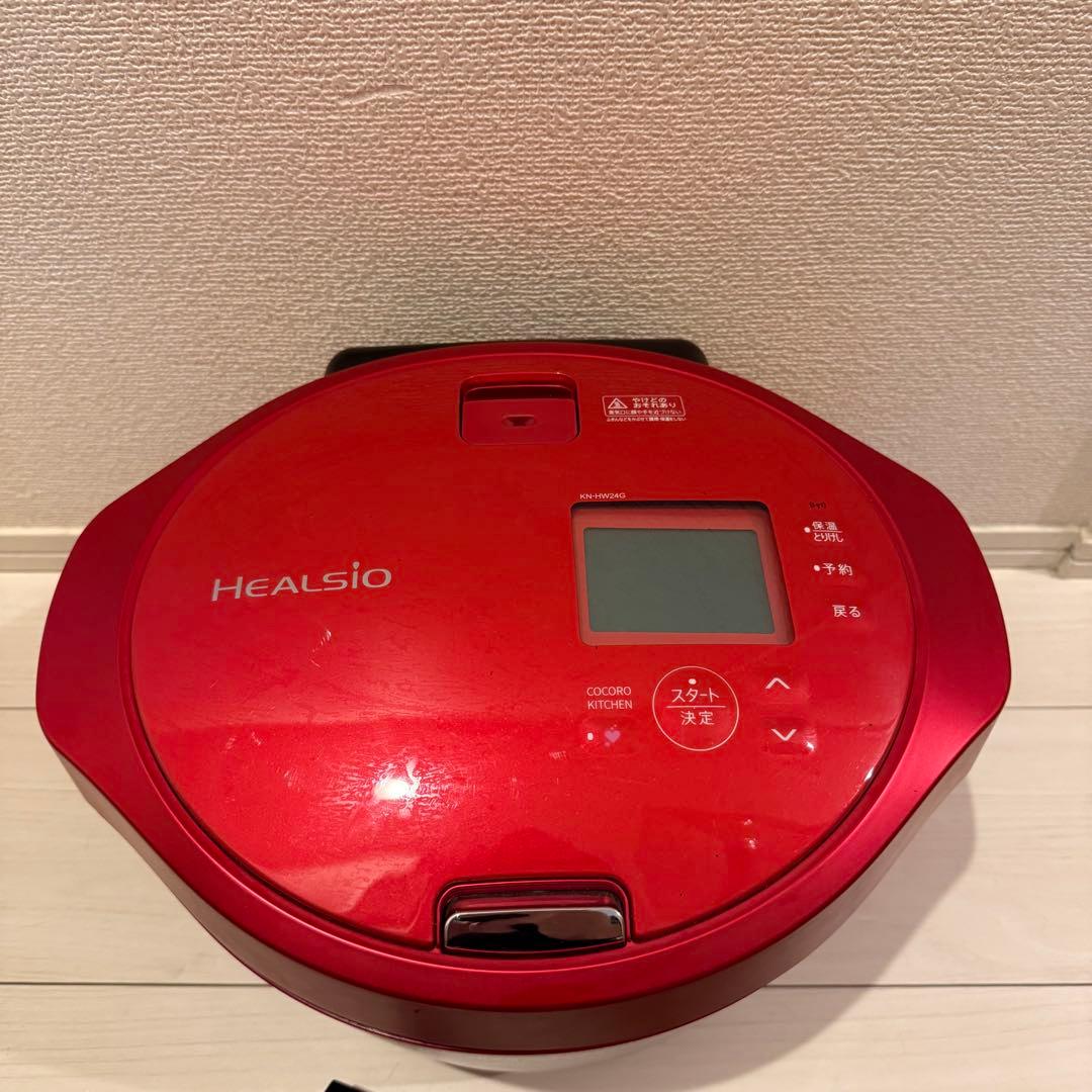 SHARP　シャープ ヘルシオ　ホットクック　KN-HW24G-R