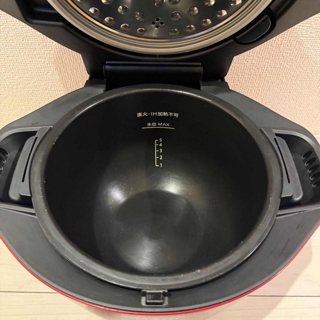 SHARP　シャープ ヘルシオ　ホットクック　KN-HW24G-R