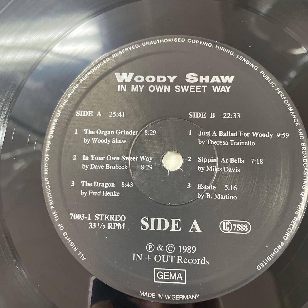 Woody Shaw In My Own Sweet Way新品LPレコード