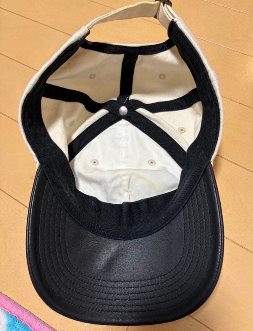 帽子 Supreme Leather Visor 6-Panel