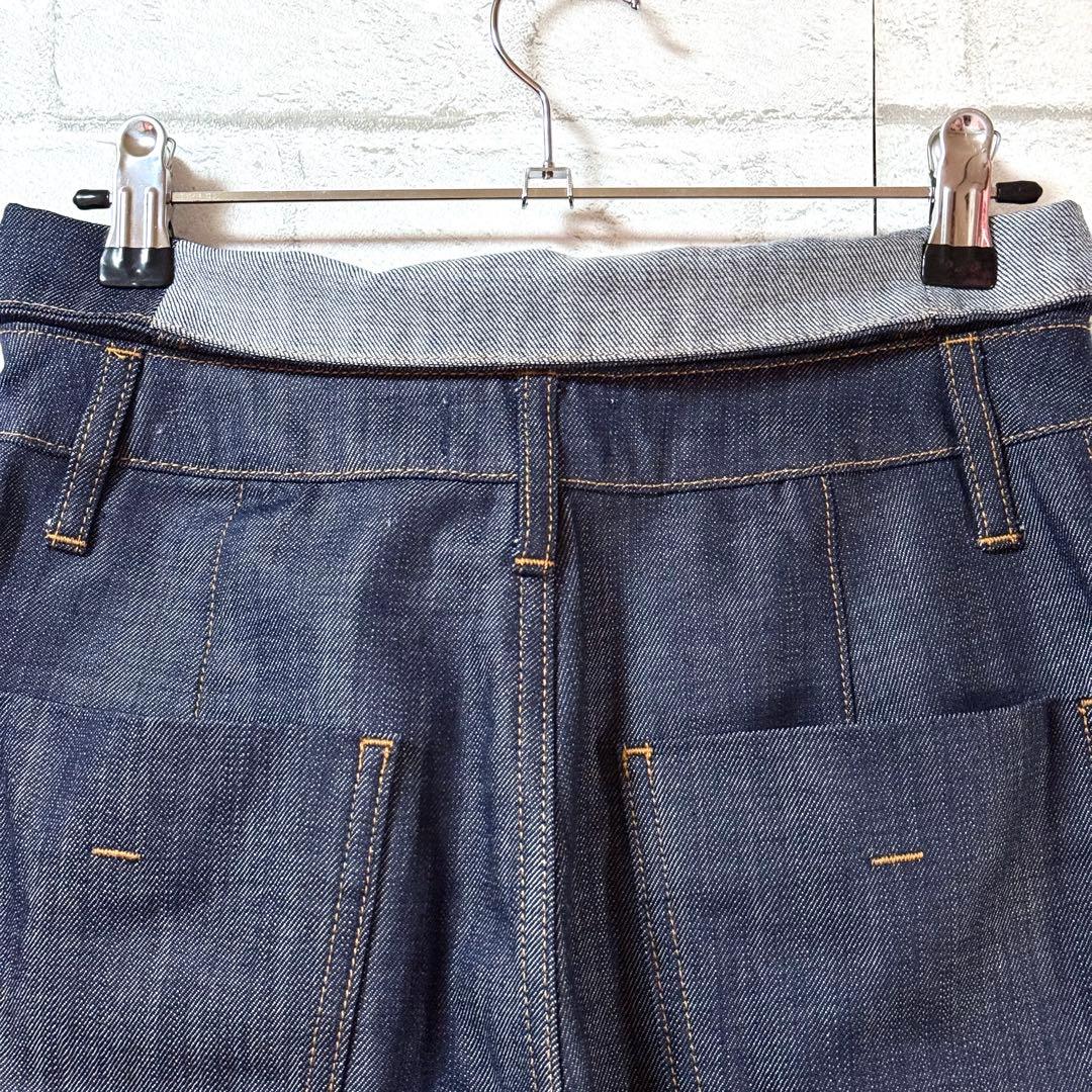 【アメリヴィンテージ】WRAP WAIST DENIM PANTS25パンツ