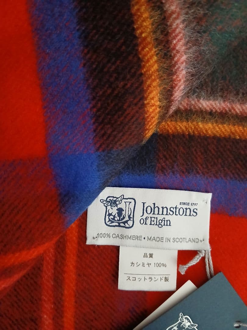 新品♡Johnstons (ジョンストンズ)カシミヤ大判ストール