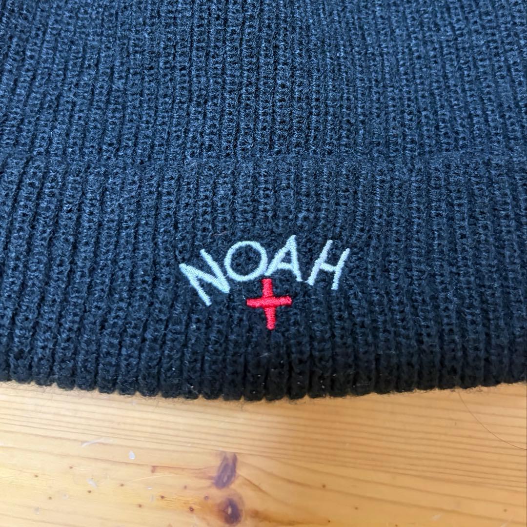 NOAH 黒 ニット帽