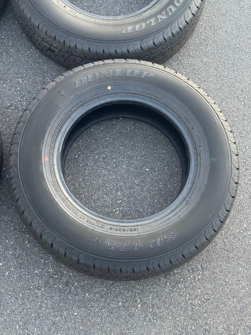 DUNLOP SP 175 15インチタイヤ 4本セット