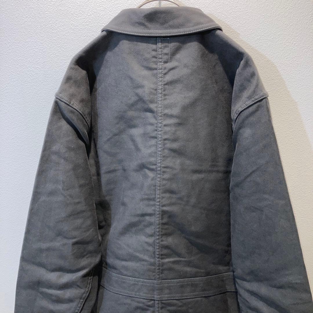 FOB FACTORY フレンチモールスキンジャケット オリーブ F2373 L