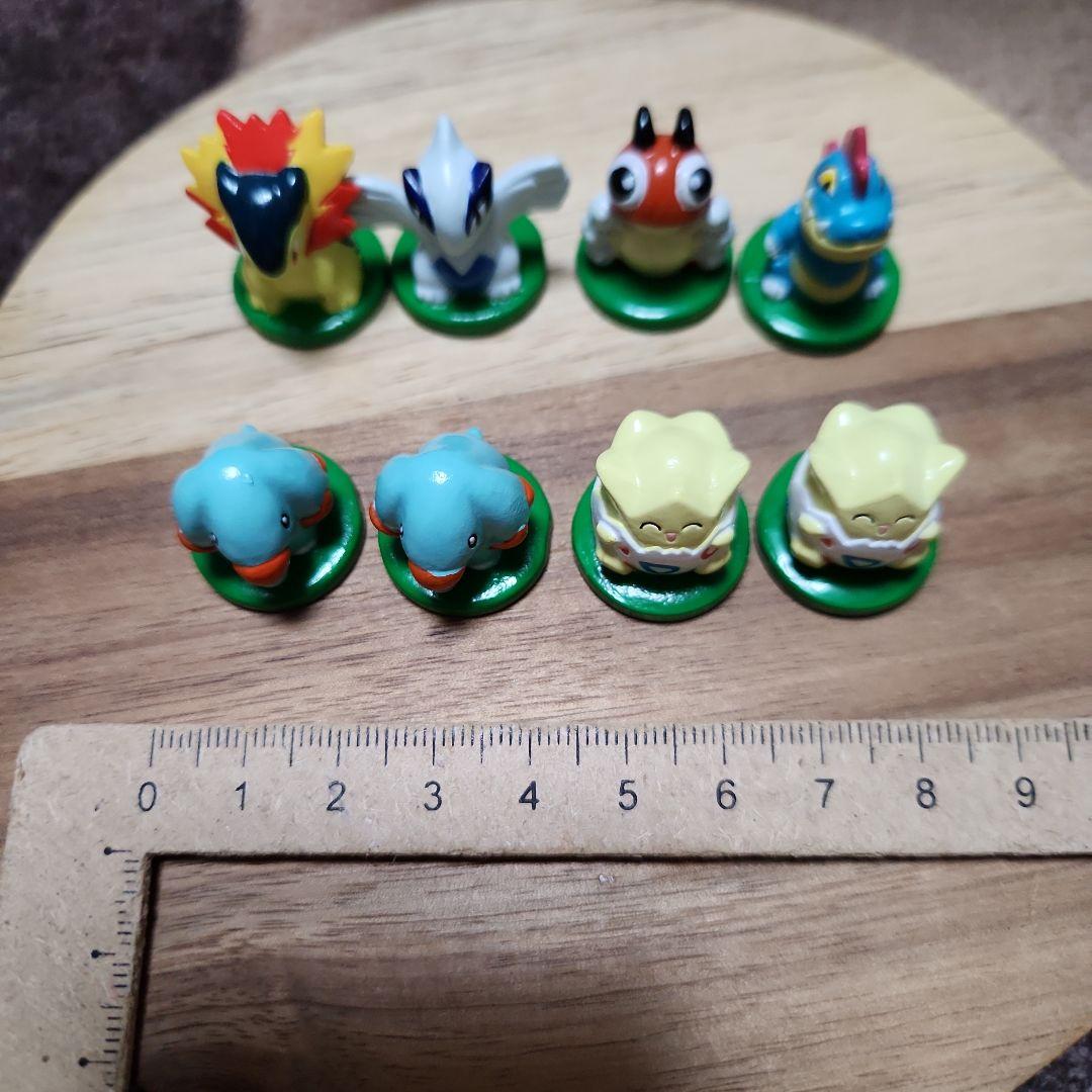 レトロポケモン　台座付き　ポケモンミニチュアフィギュア　ミニコットまとめ売り