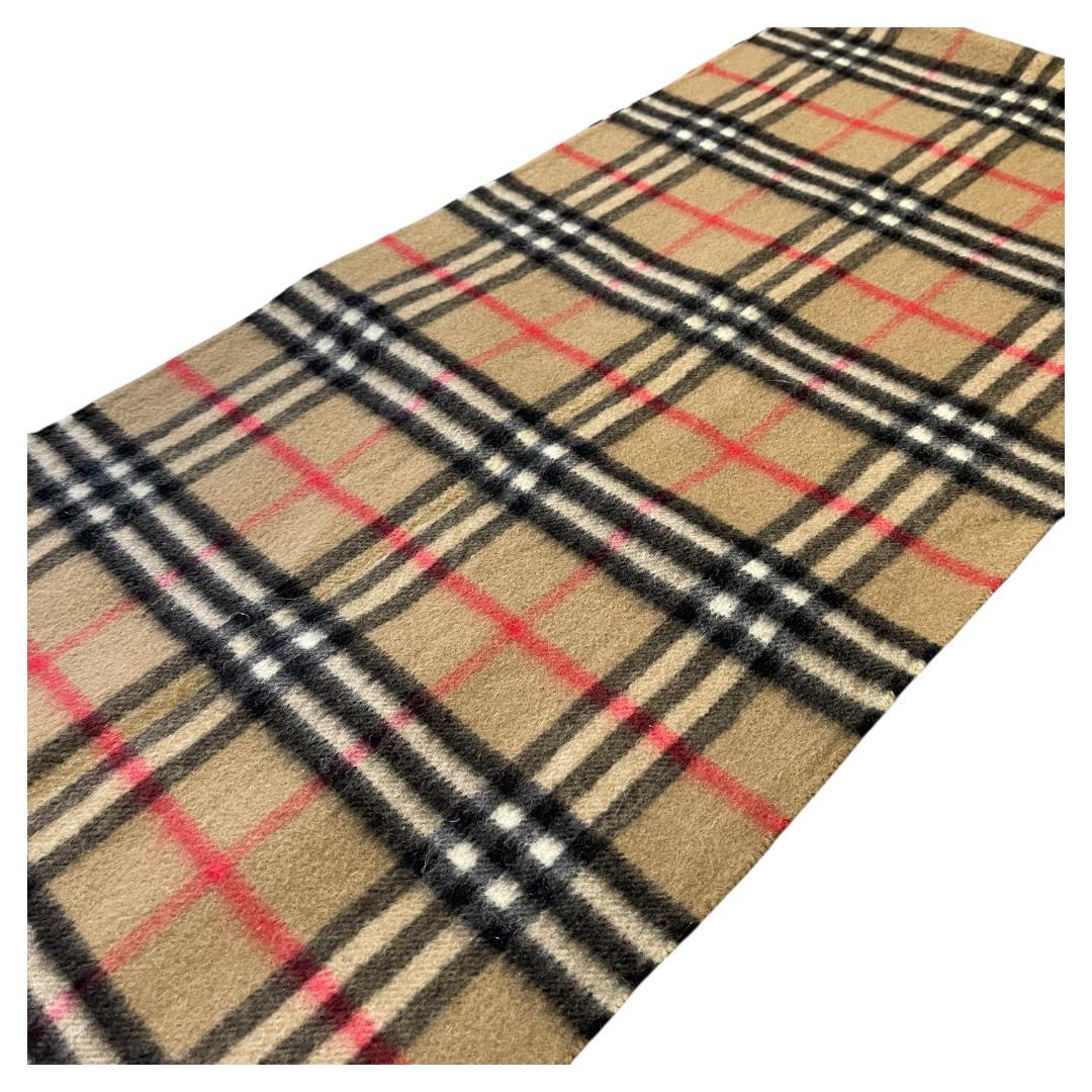 美品 Burberrys バーバリー カシミヤ100% マフラー