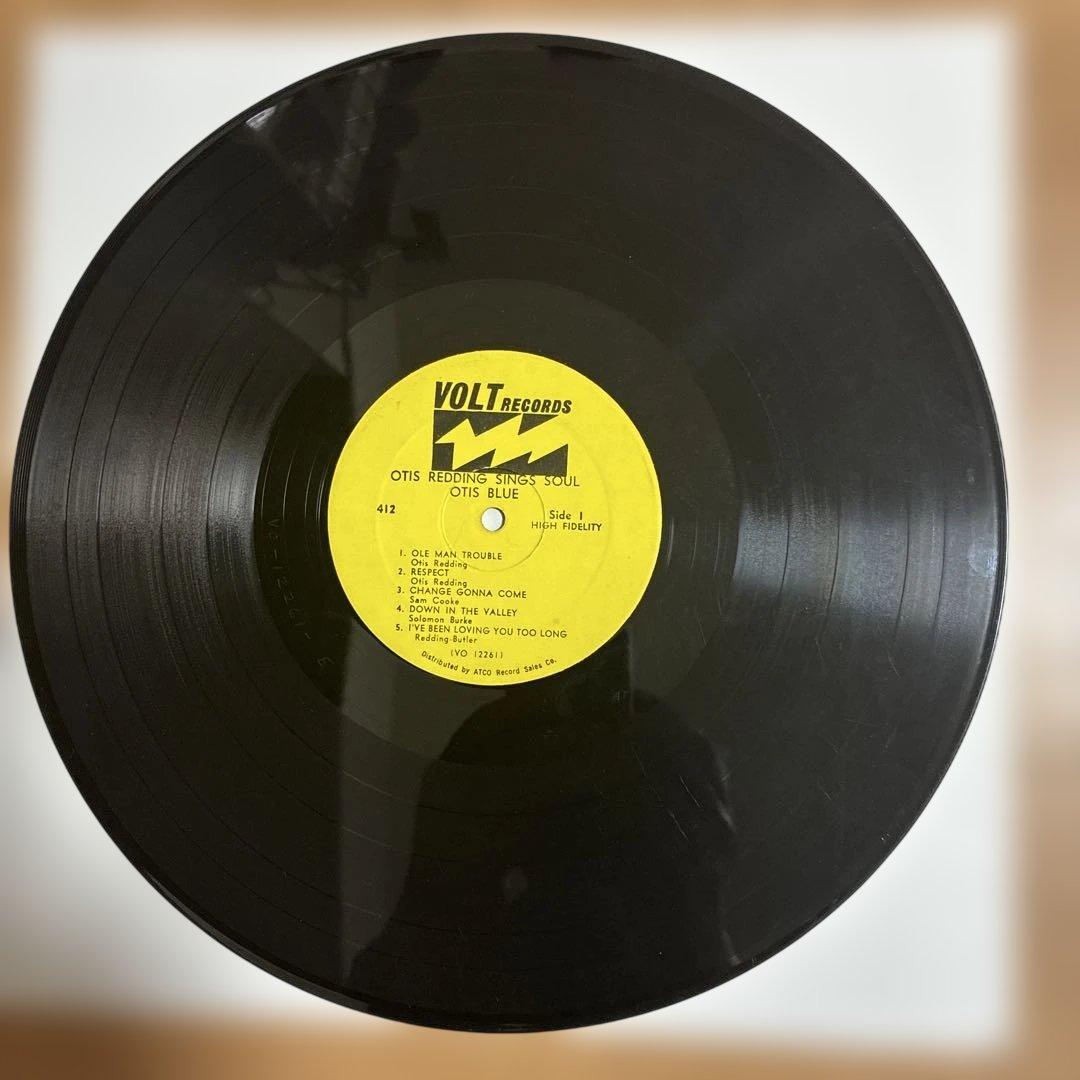 オーティスレディング 名盤 レコード オーティスブルー USオリジナルモノ盤