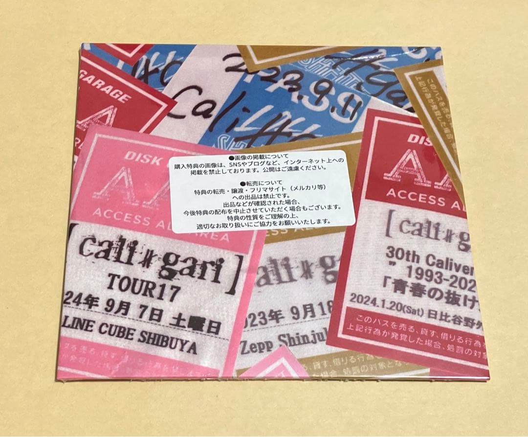 cali≠gari /カリガリの30周年 ライブ音源集(GOATBEDメンバー)