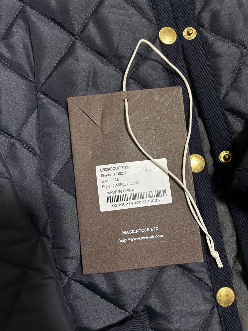 Traditional Weatherwear ARKLEY LONG ネイビー