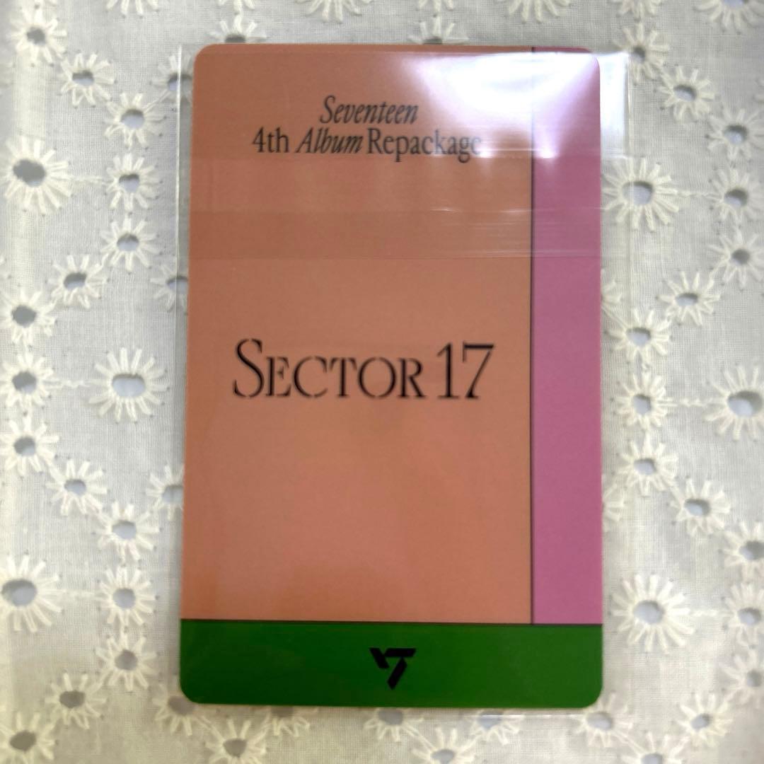 セブチ ミンギュ トレカ sector17 weverse carat盤 特典