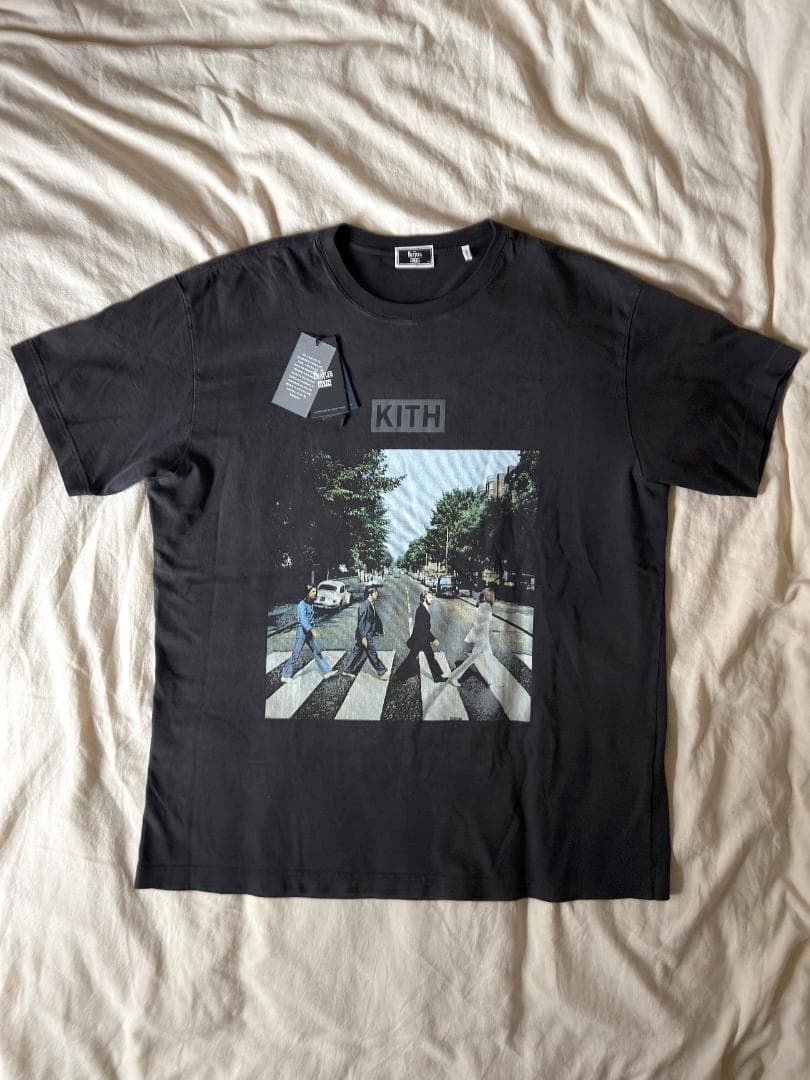 KITH The Beatles Boxlogo アビーロード Tシャツ XL
