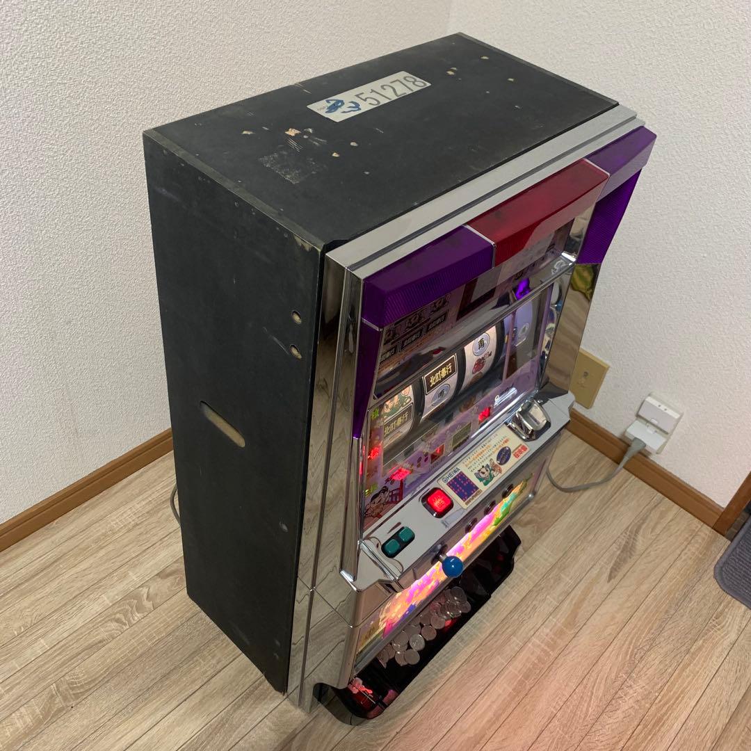 回胴さん　スロットマシン 実機大江戸 桜吹雪 動作しますが難ありの為ジャンク品！