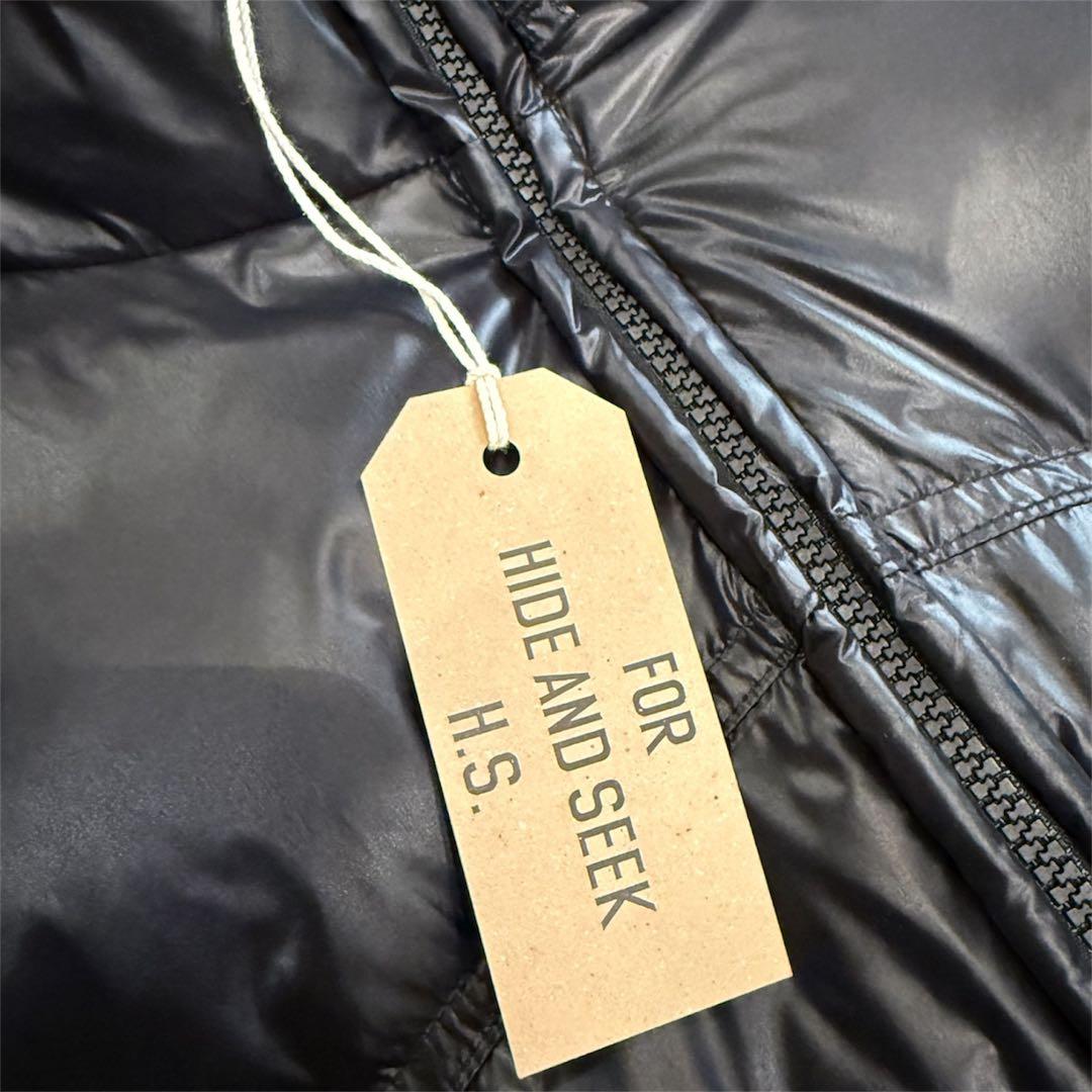 新品未使用 HIDE AND SEEK Western Down Vest M