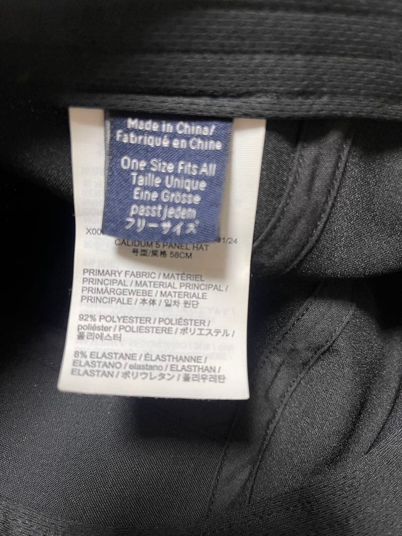 ARC’TERYX Calidum 5パネルキャップ ゴールドロゴ