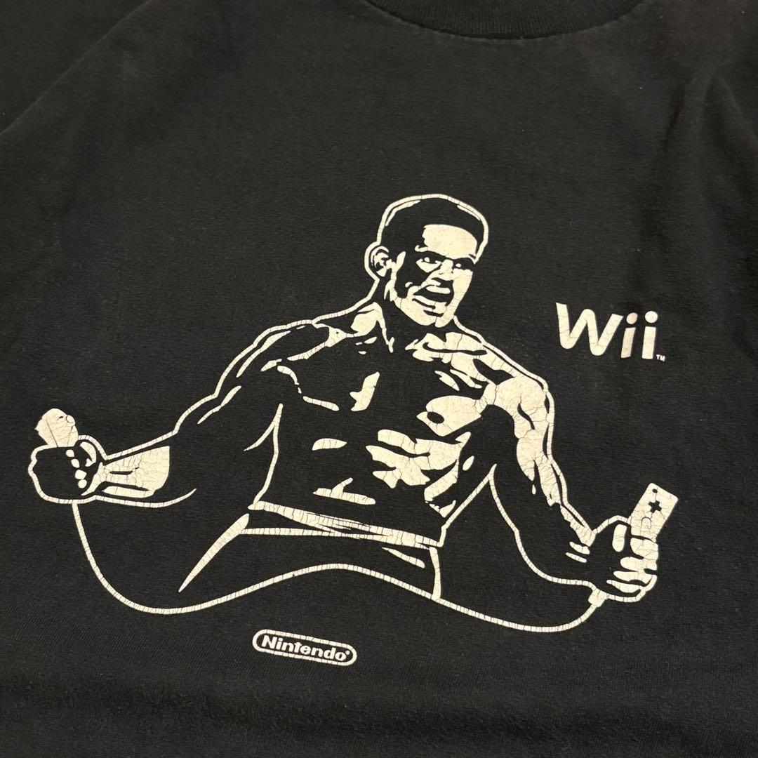 レア　Nintendo　任天堂 Wii Tシャツ ヌンチャク　ヴィンテージ