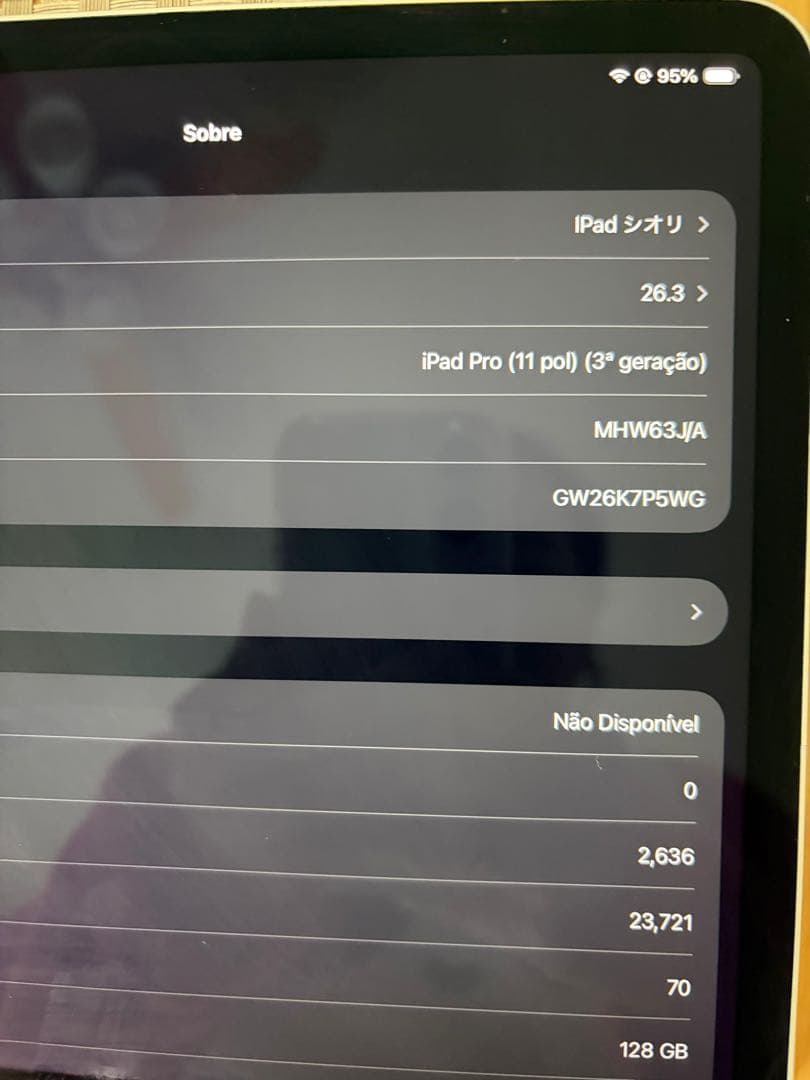 【美品】iPad Pro 11インチ第3世代 128GB 5G