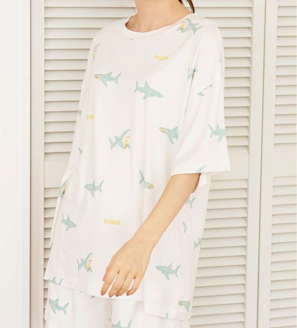 gelato pique シャークシャツ ショートパンツ　新品　タグ付　上下