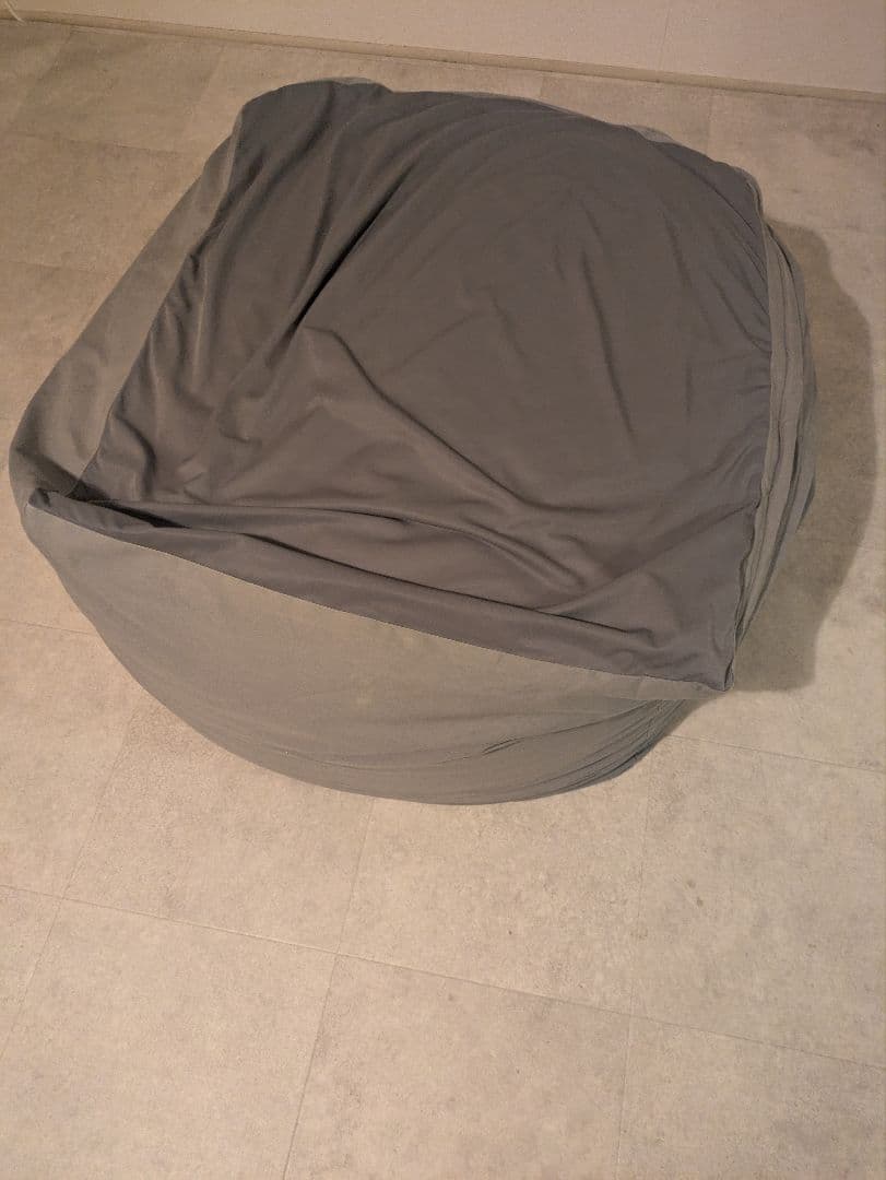 【ビーズクッション】無印良品 体にフィットするソファ