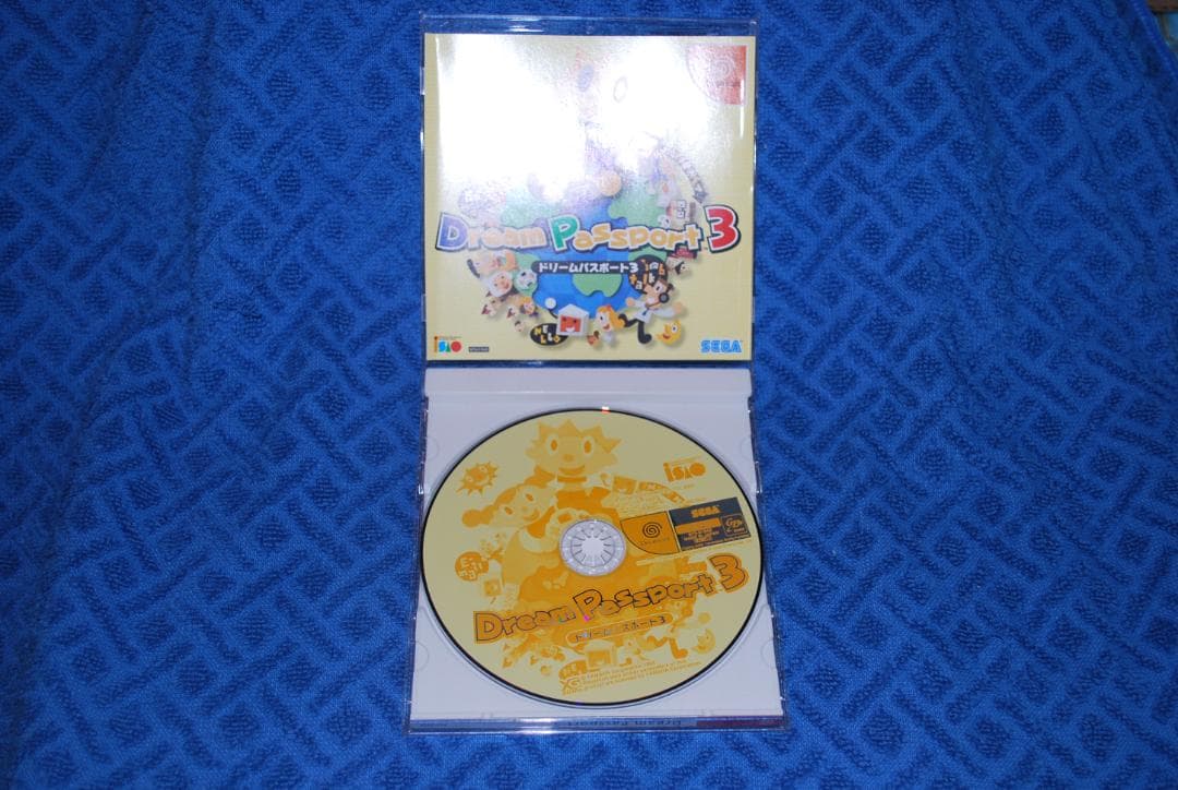 ドリームキャストソフト「ドリームパスポート3」動作品の出品です。