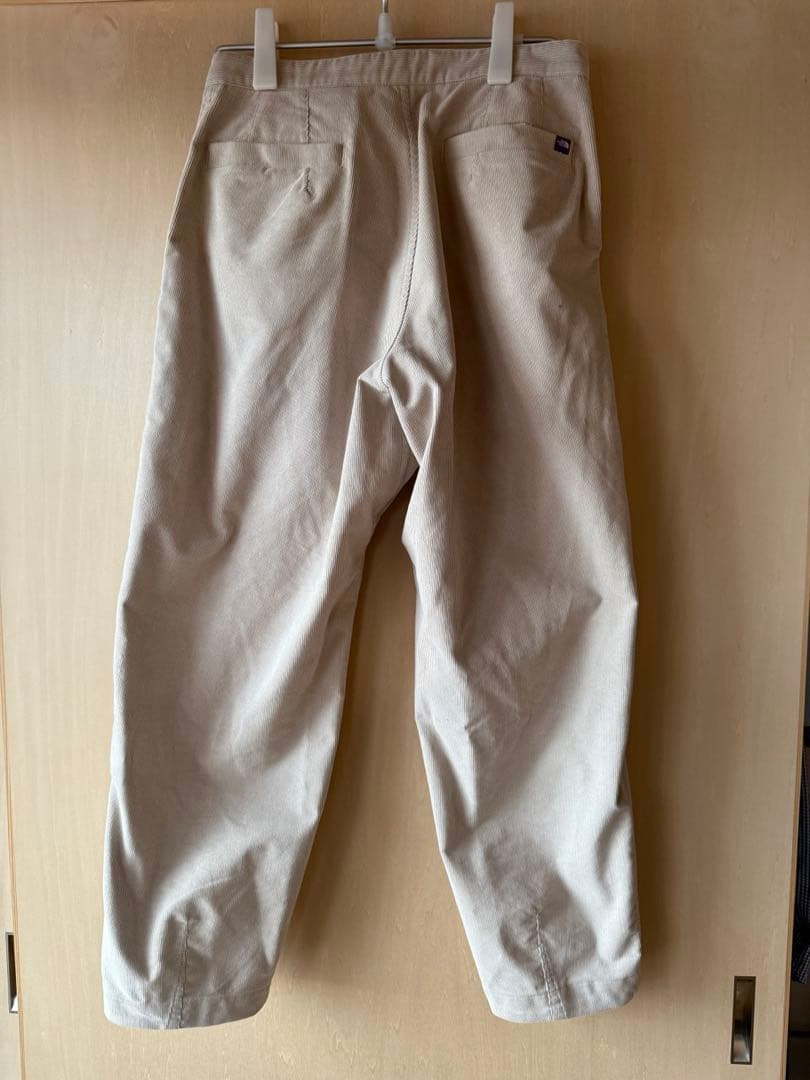 THE NORTH FACE パープルレーベル コーデュロイ パンツ 白30