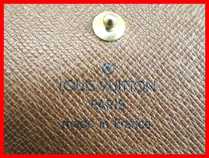 K*G様 LOUIS VUITTON　ポルトモネ・ビエ・トレゾール　財布　中古
