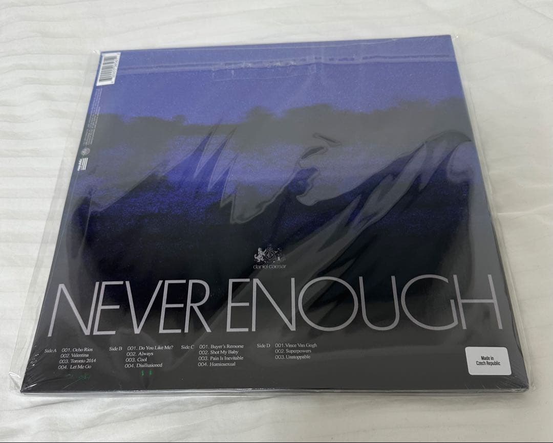 ◆新品未開封Daniel Caesar - NEVER ENOUGH レコード