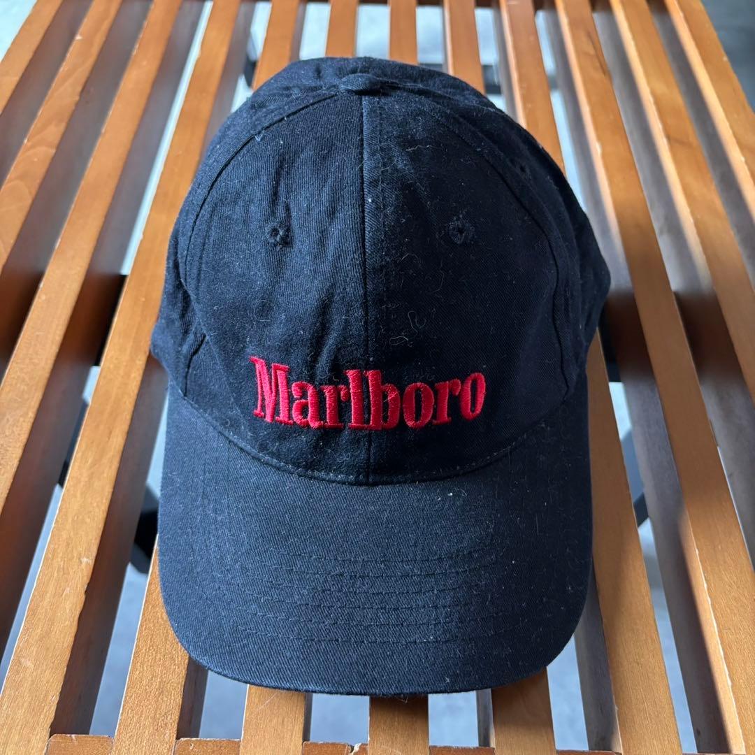 マルボロ Marboro 90s 企業キャップ フロントロゴAT48