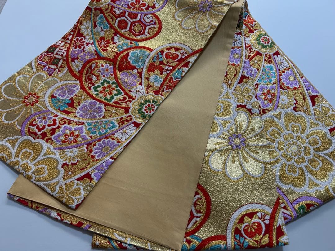 【 最終値下げ 】 豪華振袖５点セット！！　刺繍　花柄　着物スキ倶楽部　１９１