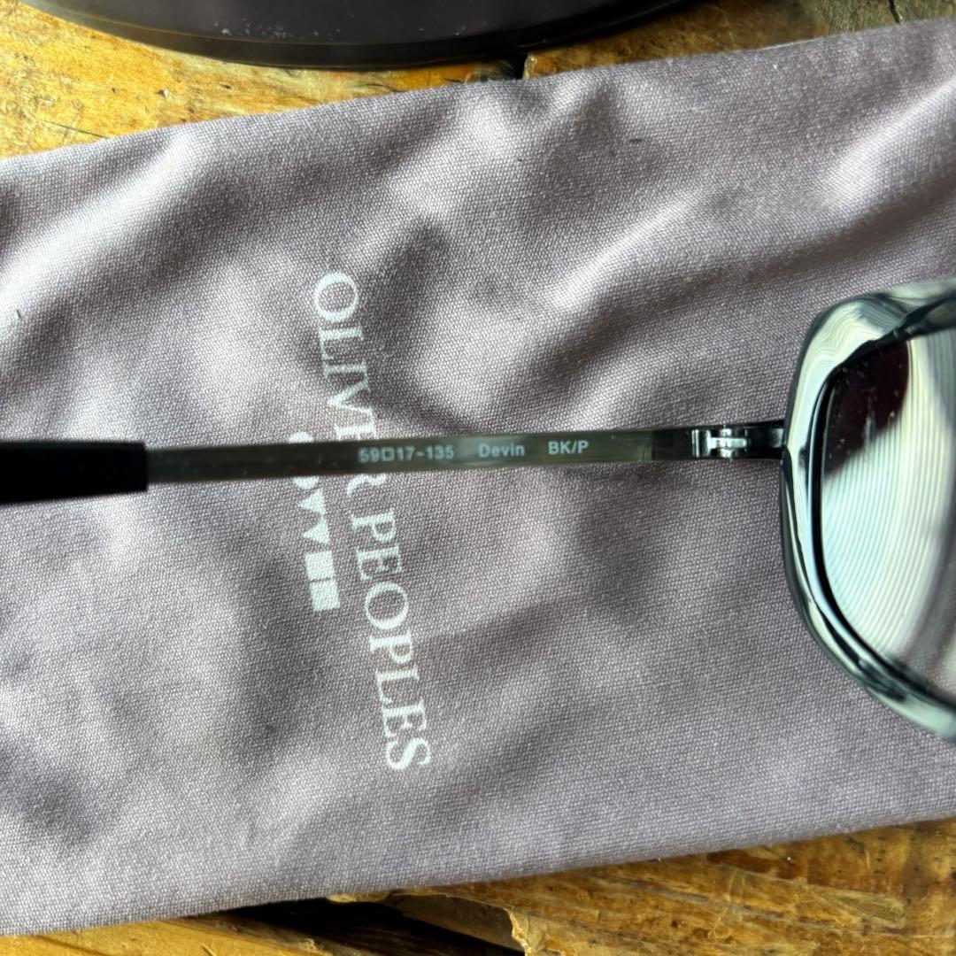 OLIVER PEOPLES Devin B/Pサングラス