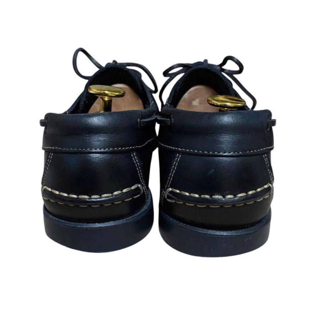 美品 パラブーツ デッキシューズ （27㌢） ダークネイビー BARTH