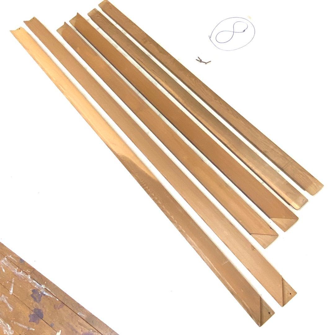 絵画用 木枠 キャンバス枠 F100号 杉材 KISO刻印 良品 送料込み ⑧