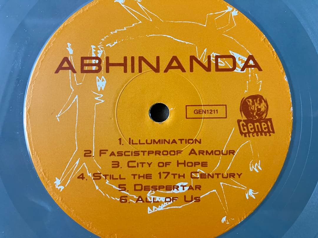 【アナログLPレコード・オリジナル盤】Abhinanda – 2nd・ハードコア