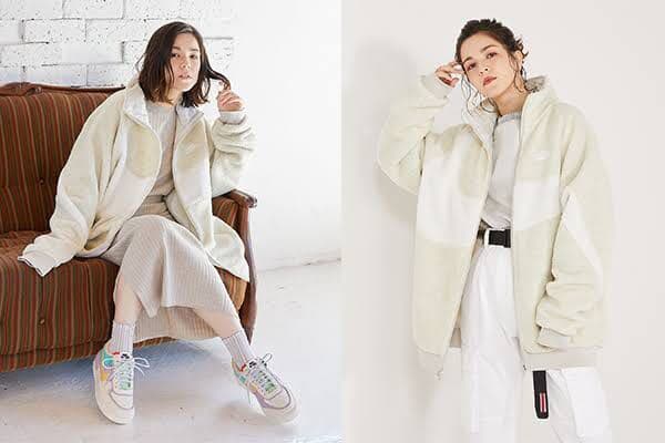値下げ！美品NIKEナイキボアジャケットSサイズ