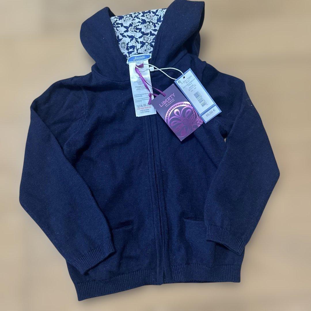 ひまわりJacadi Liberty ワンピースのみ(カーディガンは除く)