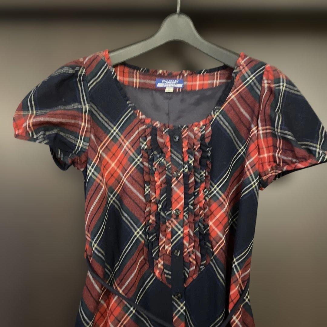 BURBERRY LONDON BLUE LABEL ノバチェックワンピース②