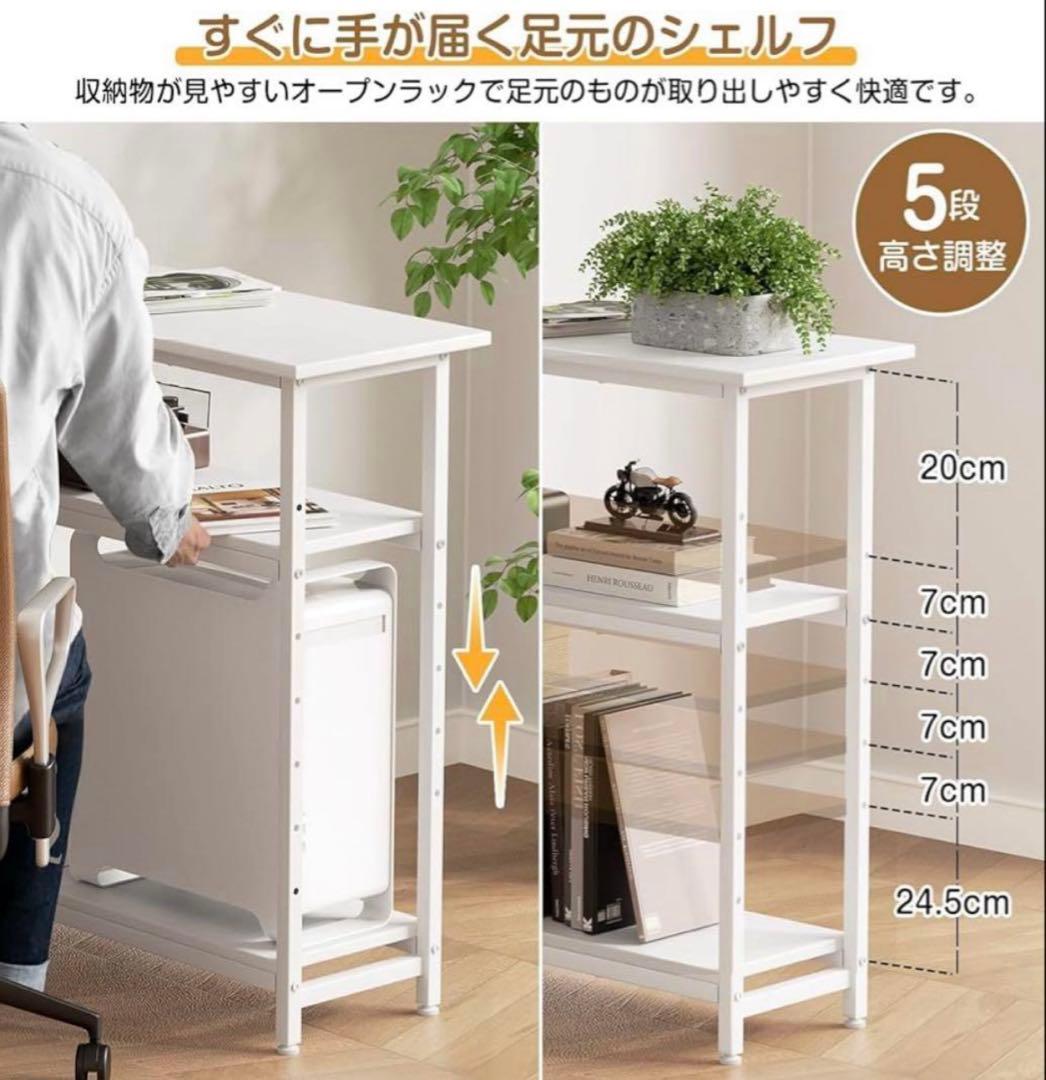 パソコンデスク　ゲーミングデスク　l字デスク　ホワイト