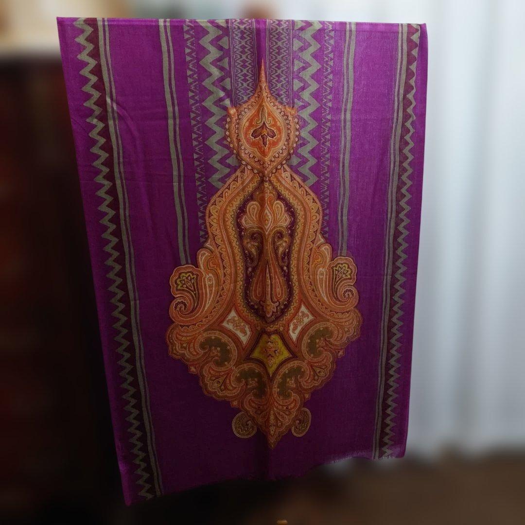 早い者勝ち【週末sale】ETRO　エトロ　カシミヤ100%　ストール
