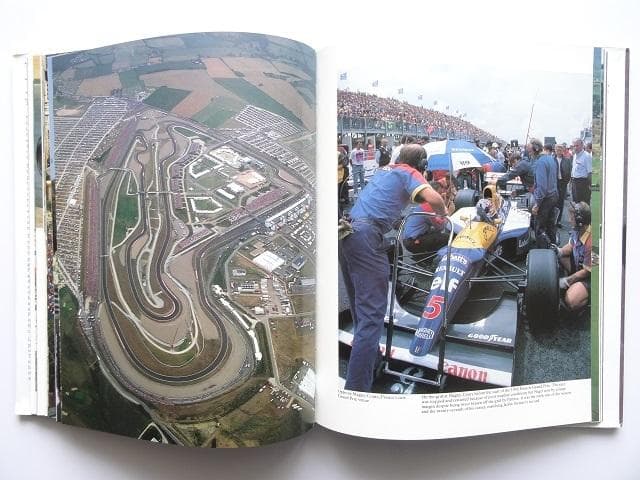 洋書◆マンセル写真集 本 F1 チャンピオン ウィリアムズ