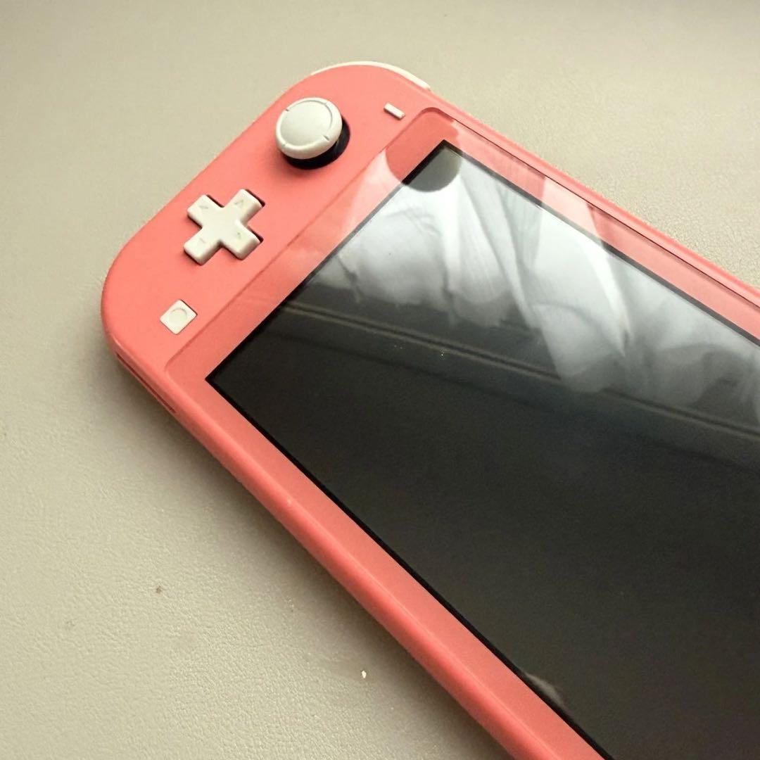 Nintendo Switch Lite コーラル 本体&キャリングケース