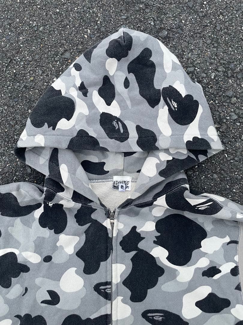 トップス Oops 00s A Bathing Ape camo vest hoodie