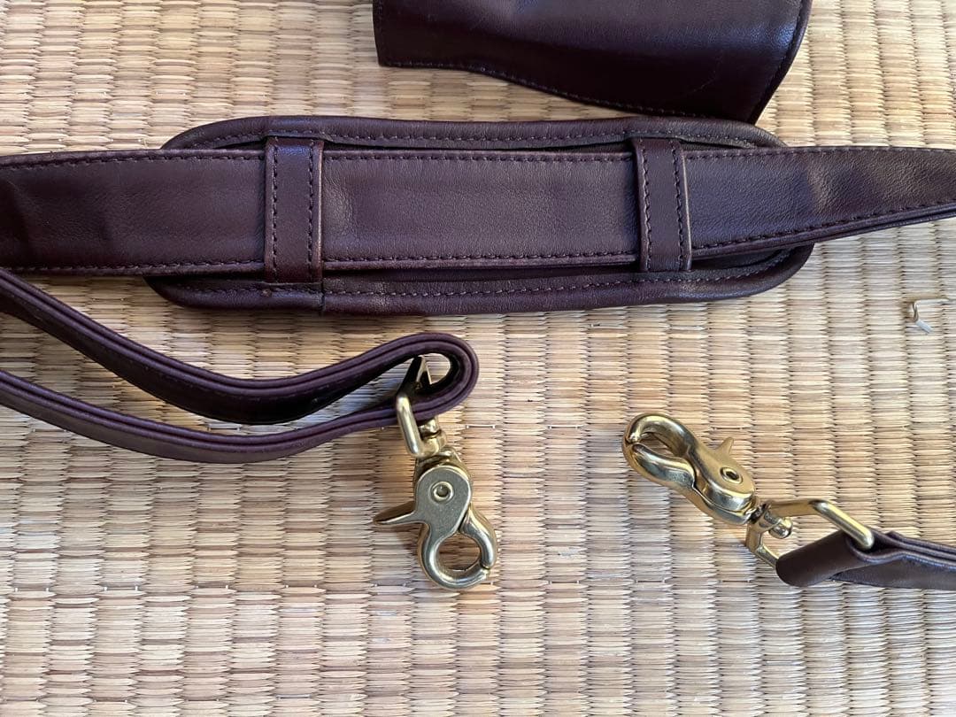 コーチ　COACH オールドコーチ　茶　レザー　ボストンバッグ　0599