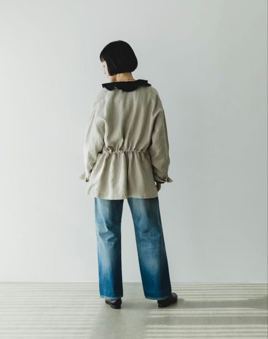 フレンチリネンのテーラードジャケット ❤︎ 北欧・暮らしの道具店 ❤︎ 【新品】