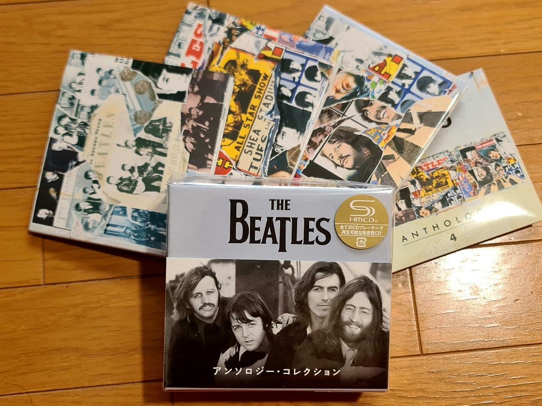 ★新品同様ビートルズアンソロジーコレクション8CDボックス帯付き日本盤+紙バッグ